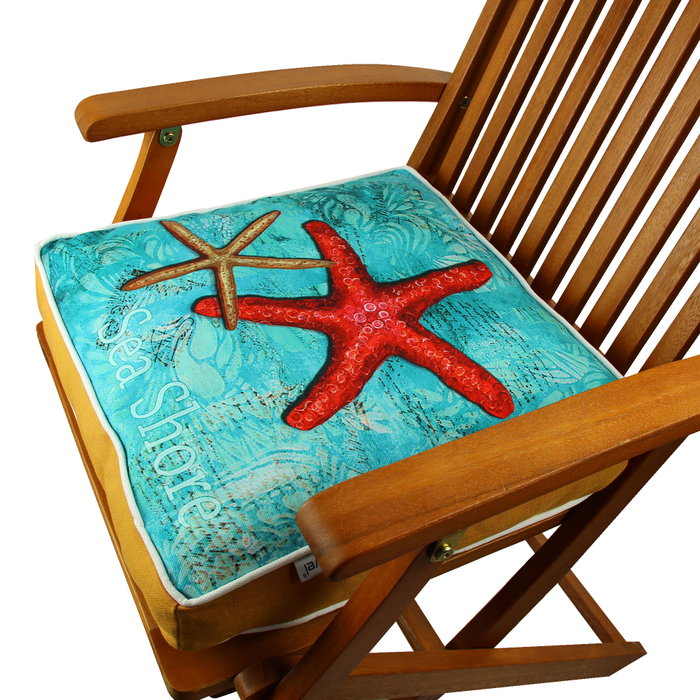 Aberto Design Cojín YM1048 Multicolor 42 x 42 cm